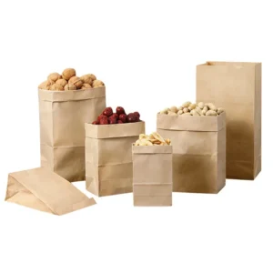 Eco-Friendly Kraft Paper Flat Bottom Bags | Recyclable Packaging Solutions - ChipuPack